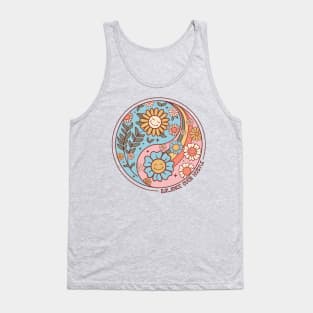 Balance Over Hustle Retro Yin Yang Tank Top